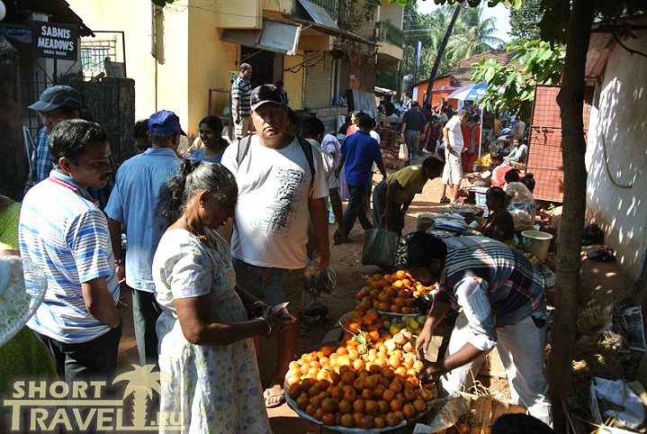 Субботний рынок в Калангуте